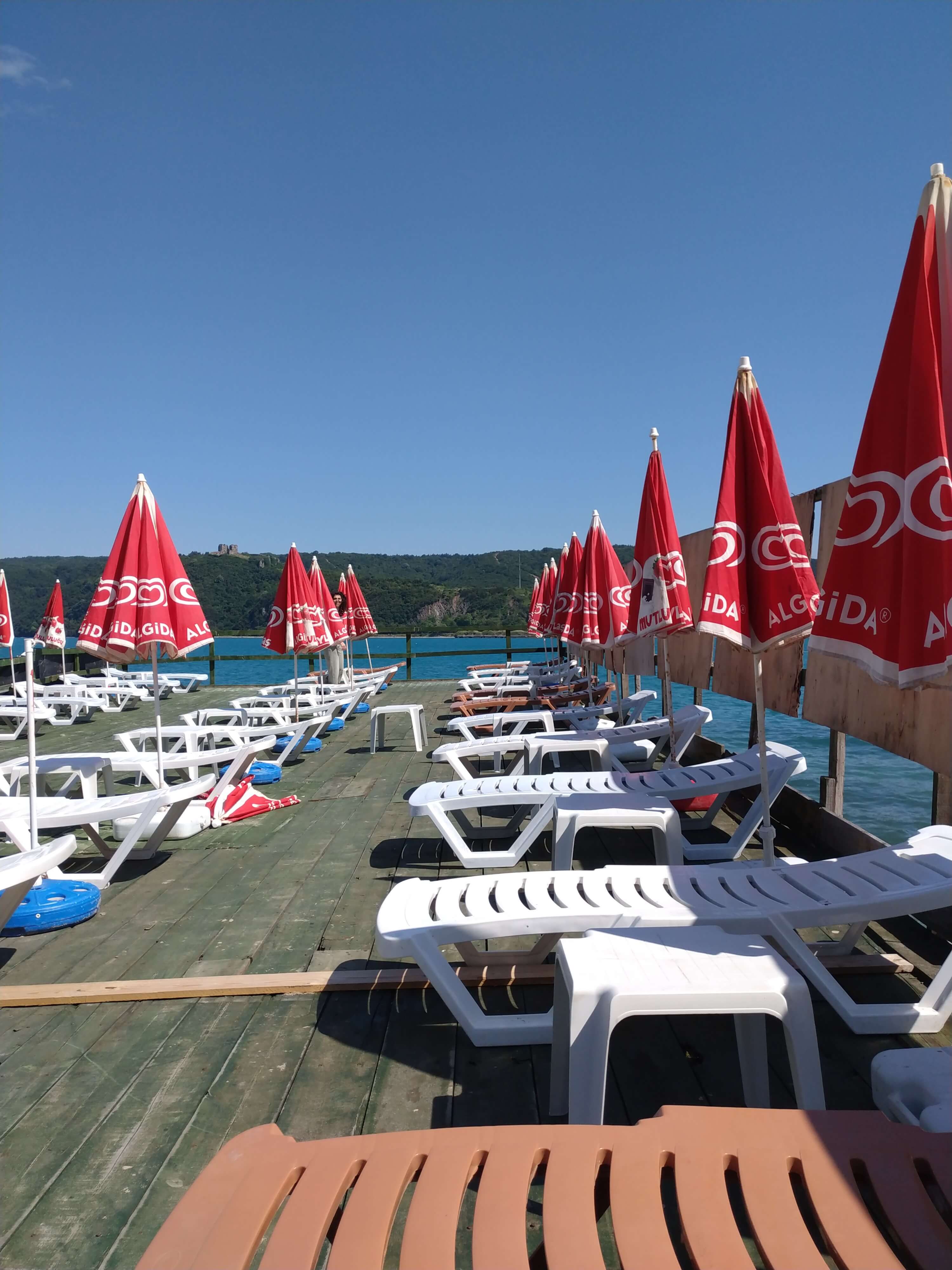 Altınkum Plajı sahil alanı
